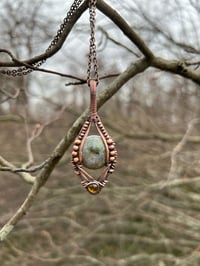 Image 1 of Indian Agate + Citrine