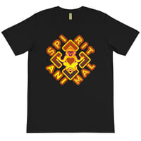 Image 2 of SPIRIT ANIMAL BURNING HEART MONKEY Organic T-Shirt