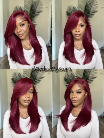Image of Outre HD Lace Front Wig Melted Hairline Deep C Part  TruCurve 1 