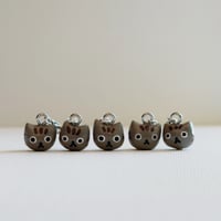 Image 1 of Gray Tabby Stitch Marker