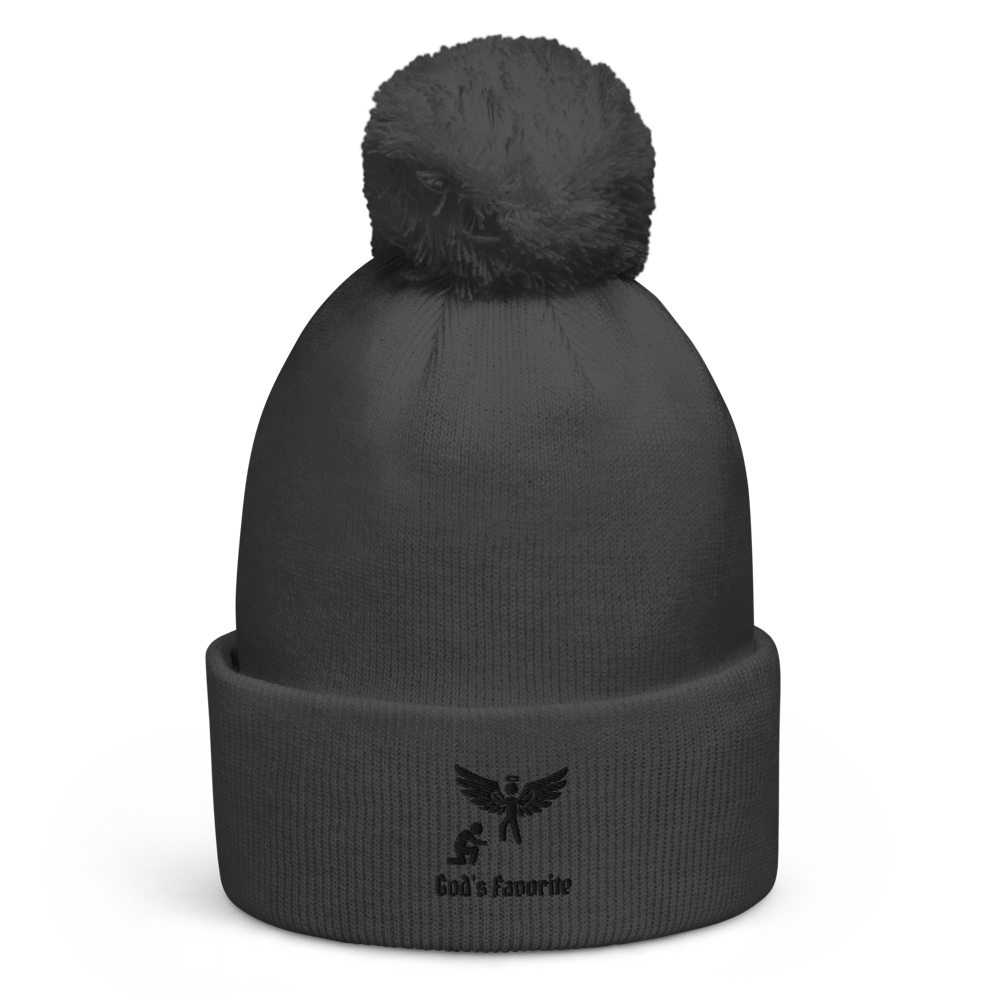 God's Favorite Beanie (Black Print)
