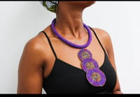 Image 4 of Sanaa Necklace (Purple) 