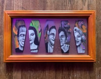 Image 1 of The Munsters Original Oil Painting Framed Set 