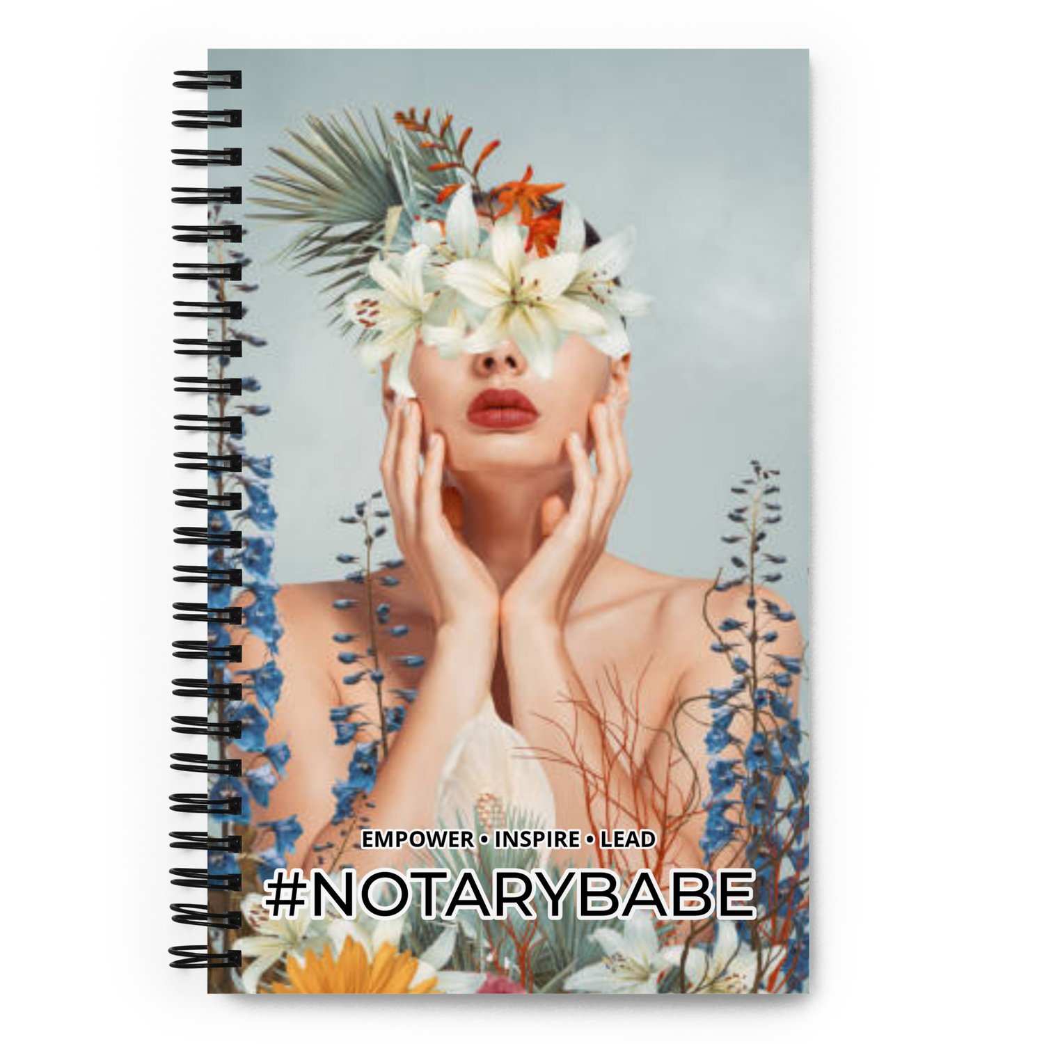 Image of #NOTARYBABE Spiral notebook