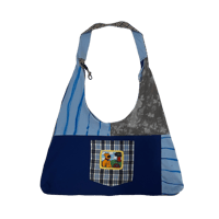 Image 1 of blue bag