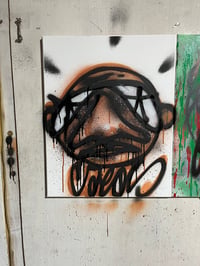 Image 2 of BRIGHT- 16x20” - 1 of 1-Spraypaint on canvas