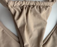 Image 4 of Sierra ( neon lemon, nude & navy blue) ( small - medium )
