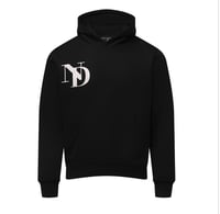 Image 1 of “ND” Black Hoodie