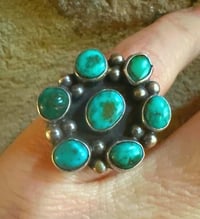 Image 2 of Royston vintage cluster ring 
