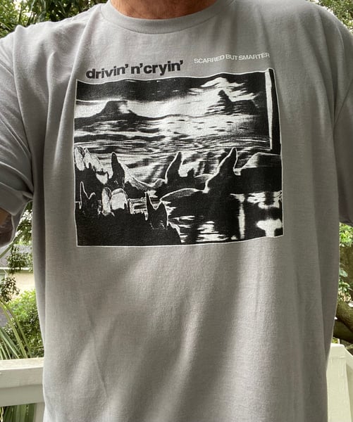 Image of  Scarred But Smarter album cover T-shirt 