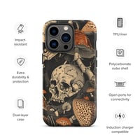 Image 22 of Goblincore Skull and Mushroom Grunge/Punk Tough Case for iPhone®