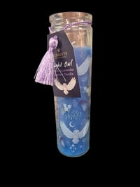 Night owl tube candle 