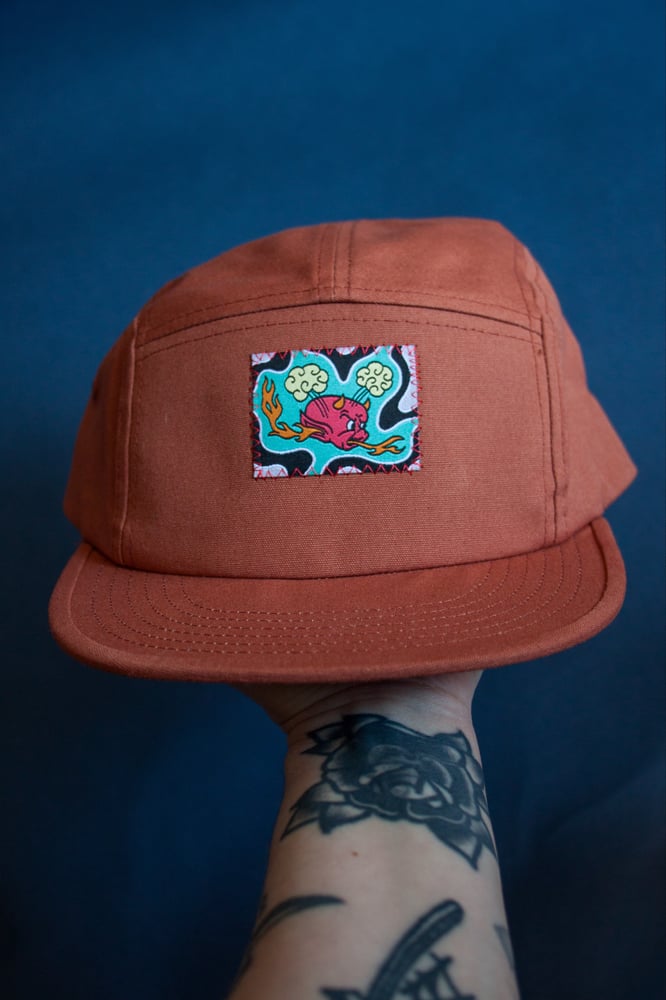 Image of Hot Stuff Rust 5 Panel Cap