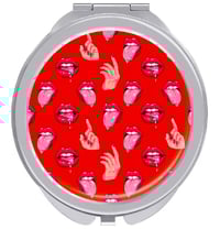Image 1 of 2x sexy lip pocket mirror 