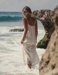 Image 9 of Celia Striped Dress 