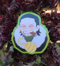 Image 1 of Croco Chibi Bust Sticker