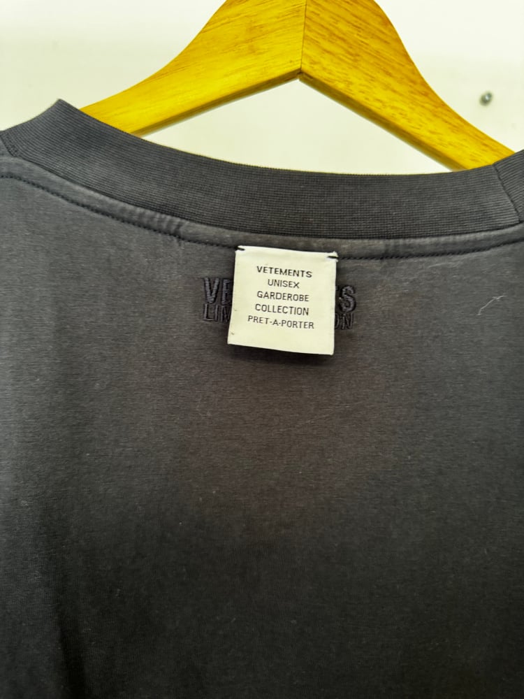 Image of Vetements Limited Inside Out Tee