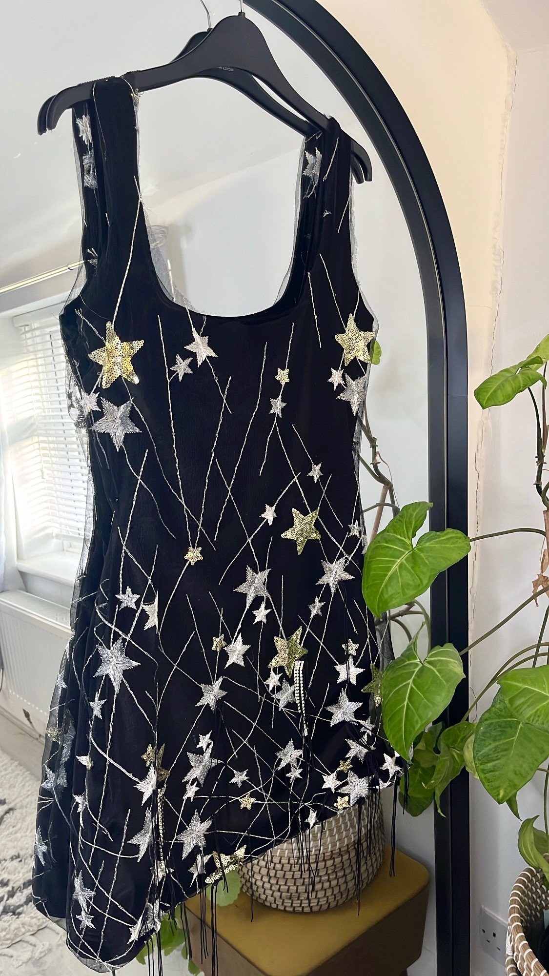 The Starry night Dress. Star embellished tulle velvet dress | ECcentric ...