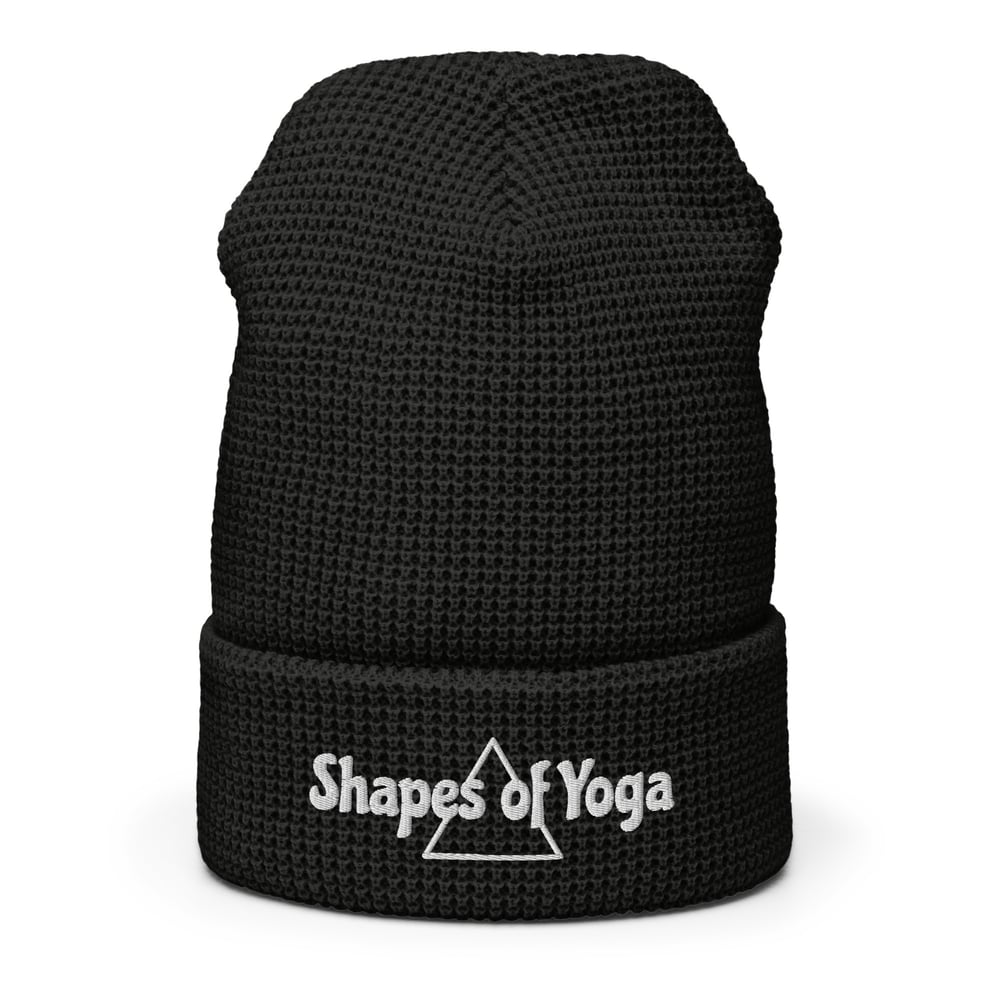 Waffle beanie - Shapes of Yoga