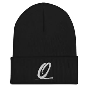 Olympia Logo (white2) Cuffed Beanie