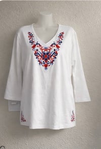 Image 5 of New XL Susan Graver Top #760*12