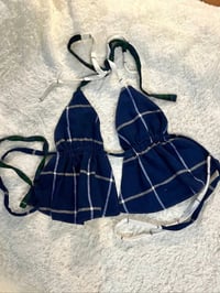 Image 3 of Plaid Halter Top