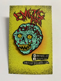 Image 1 of Monster Head Enamel Pin