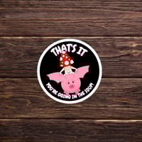 Image 3 of Mushroom on an Adventure: Bubble-free stickers