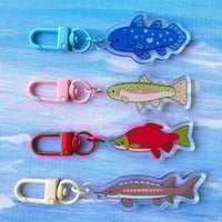 Image 3 of Fishie Acrylic Charms