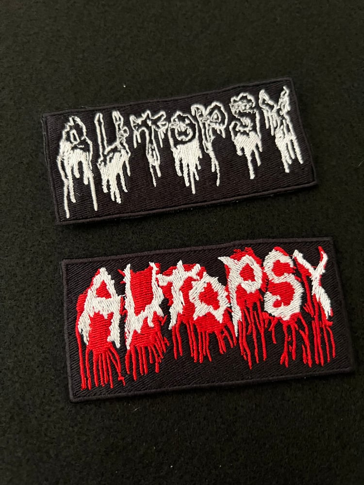 Image of Embroidered Autopsy Logo Sew-on Patch