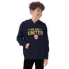 Red Stars - We Are United -  Youth Fleece Hoodie