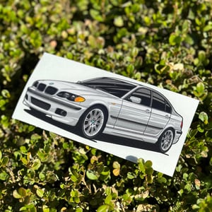 Image of KUWTB Kustoms E46 330i ZHP Decal Sticker