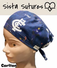 Image 7 of AFL Team Scrub Hats