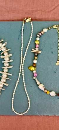 Image 2 of Petite pearl necklace 