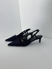 Image 1 of Blue kitten heel // 38