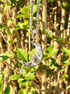 RAIDHO // Rune Moon // Stainless Steel // Necklace