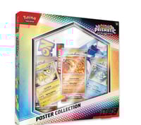 Pokemon Prismatic Evolutions poster collection -Shipping included !