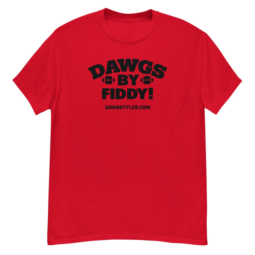DAWGS BY FIDDY Red t-shirt