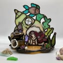 Mermaid Shell Cottage Candle Holder 