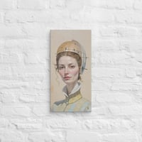 Claire Voyant 10"x20" print on canvas