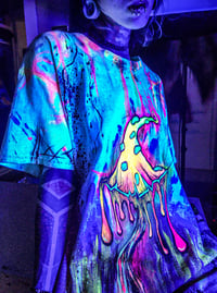 Image 1 of GLoW BloTTeR DOUBLE SIDED Tee (Large)