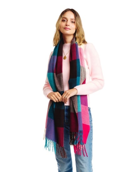 Image of Multi Striped Oblong Scraf