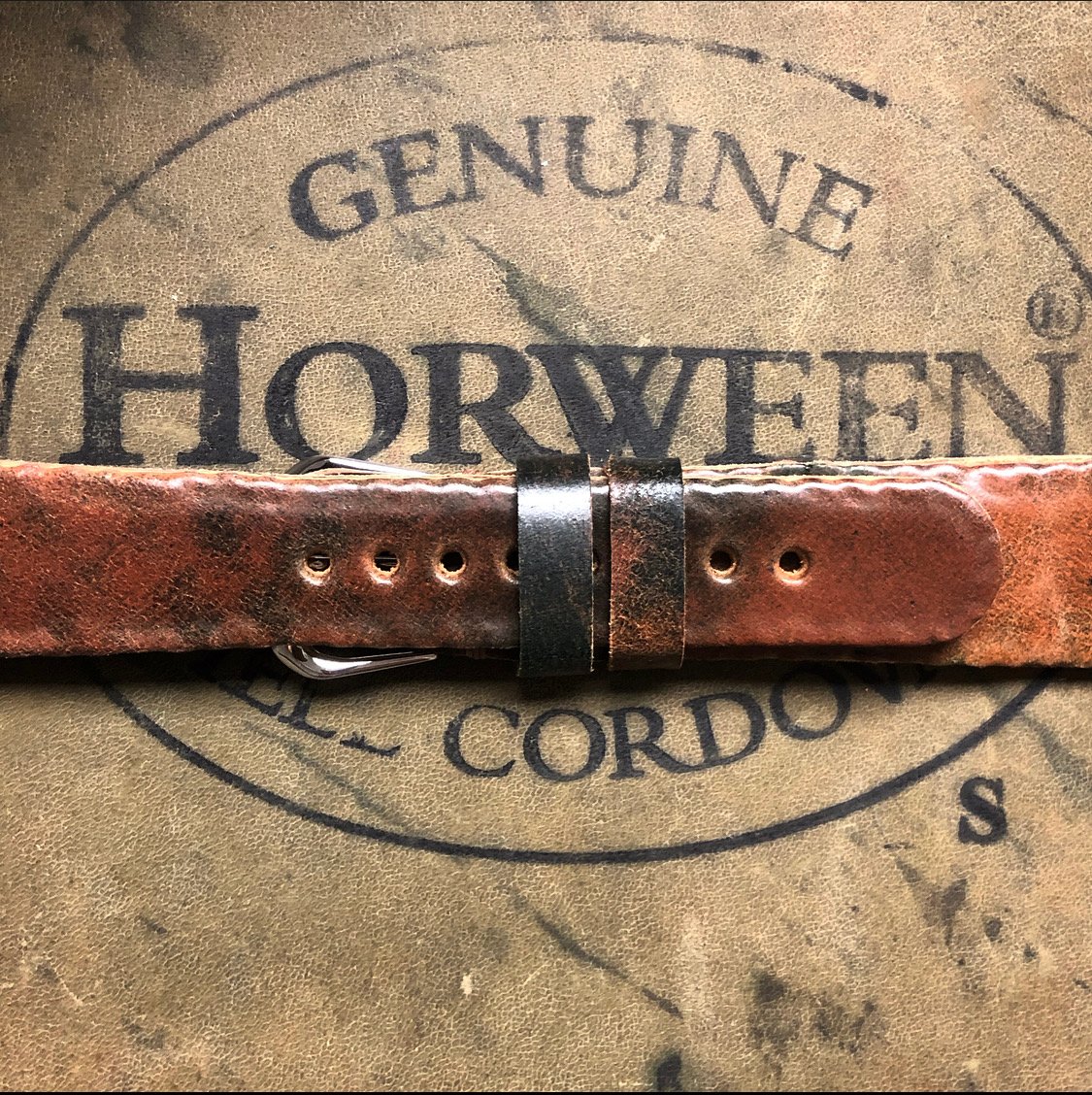 Cordovan strap on sale