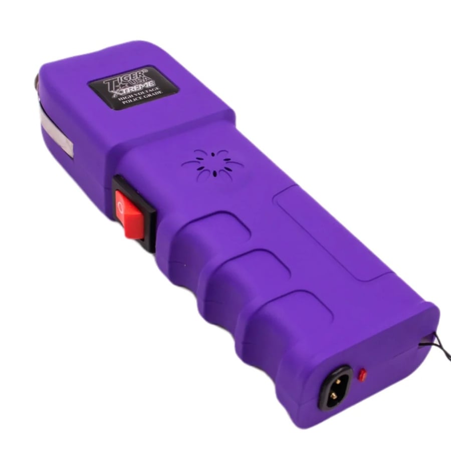 Image of  Santuary Stun Gun with Flashlight and Alarm (Purple)