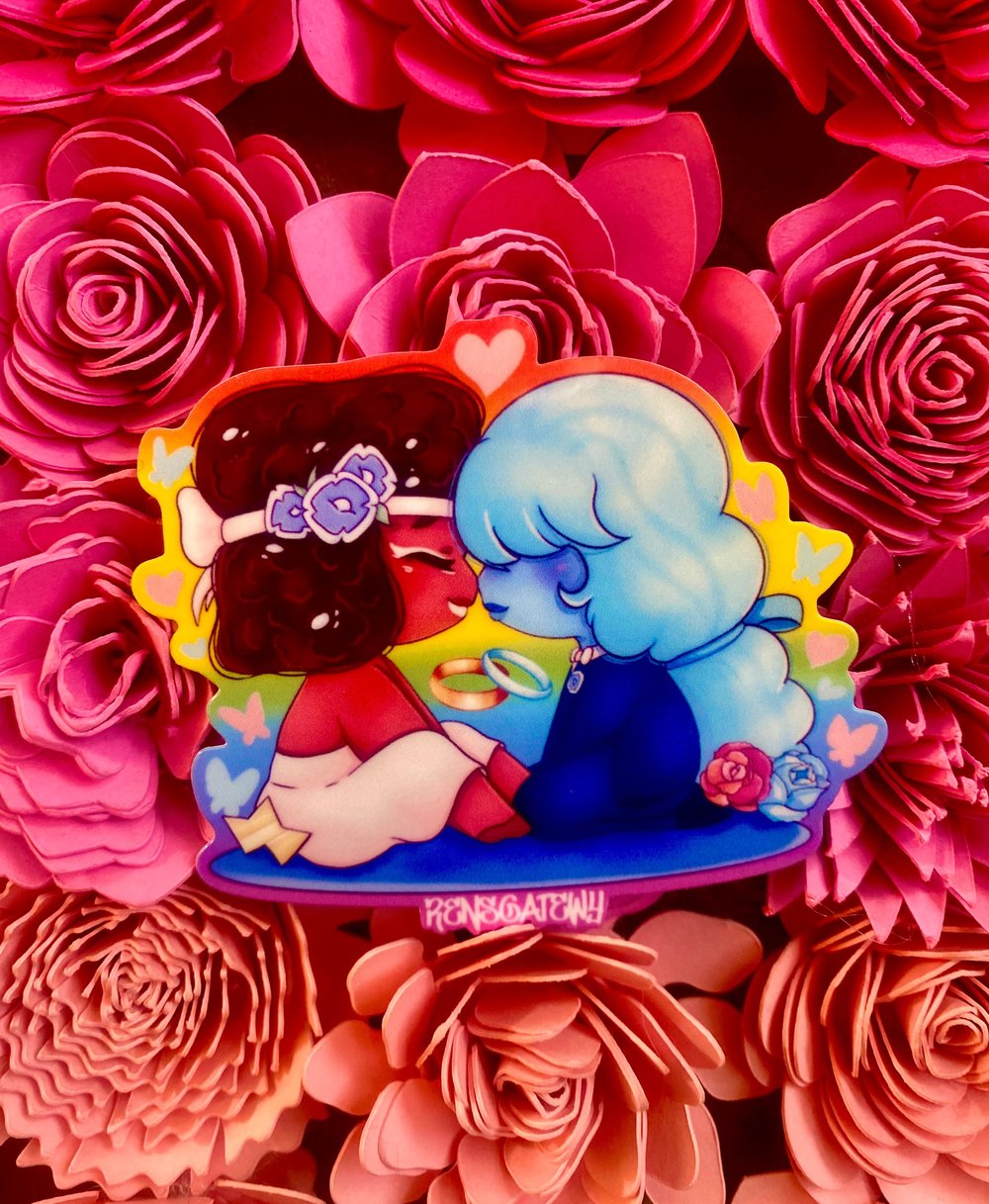 Image of Garnet x saphire 