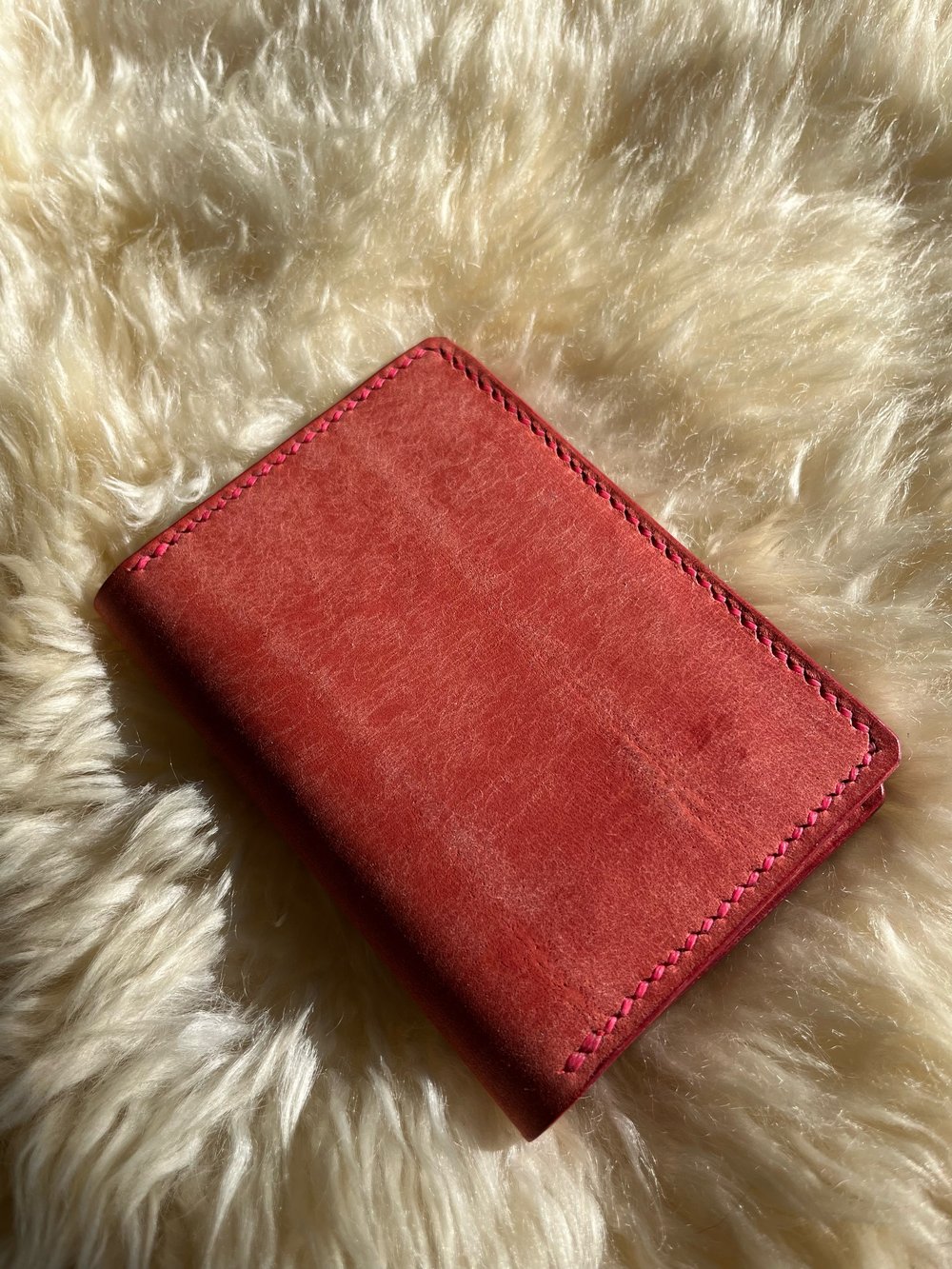 Image of Pink Pueblo Vertical Cardholder 