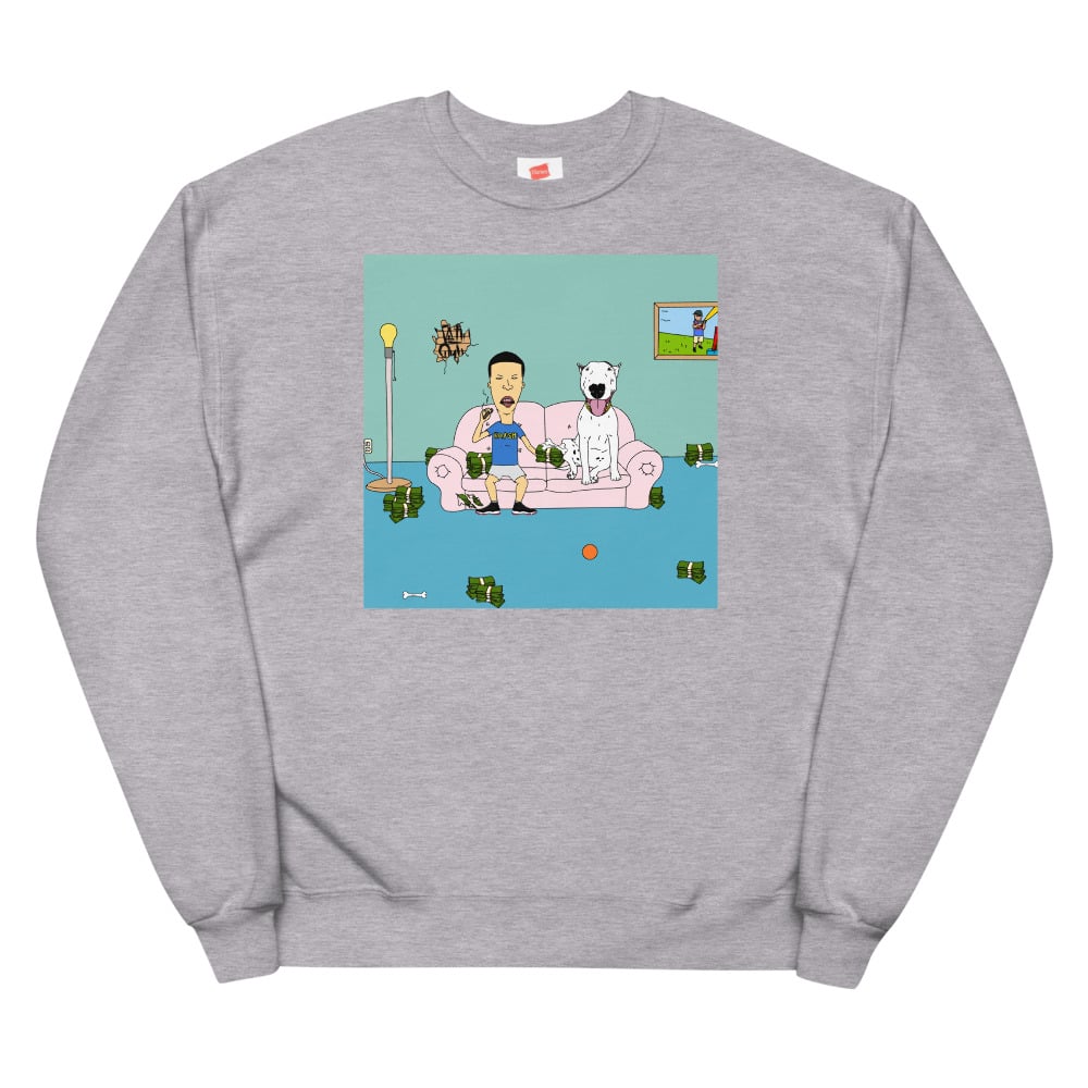 Image of BAUSO & BUDZ-DANK FLEECE SWEATSHIRT