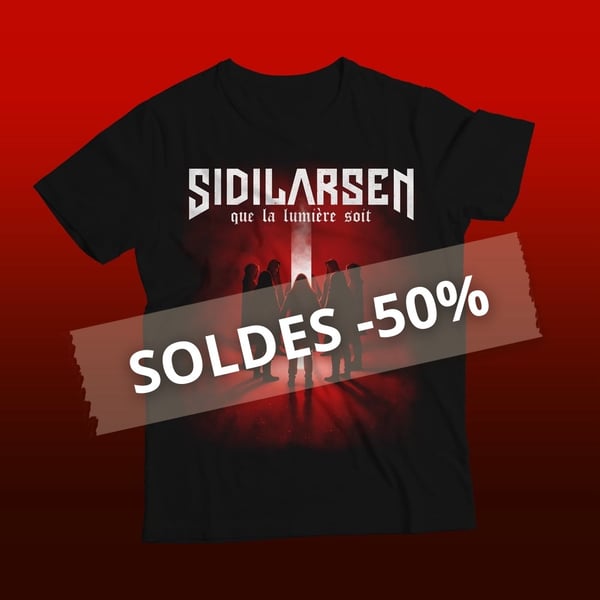 Image of SOLDES : T-shirt homme "Que la lumière soit" (-50%)