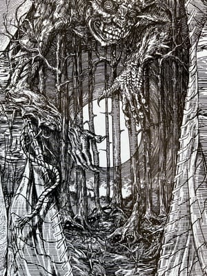 Image of GHOST HELVETESFONSTER limited artprint