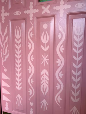 Image of DIVINE Delight Custom Door Painting